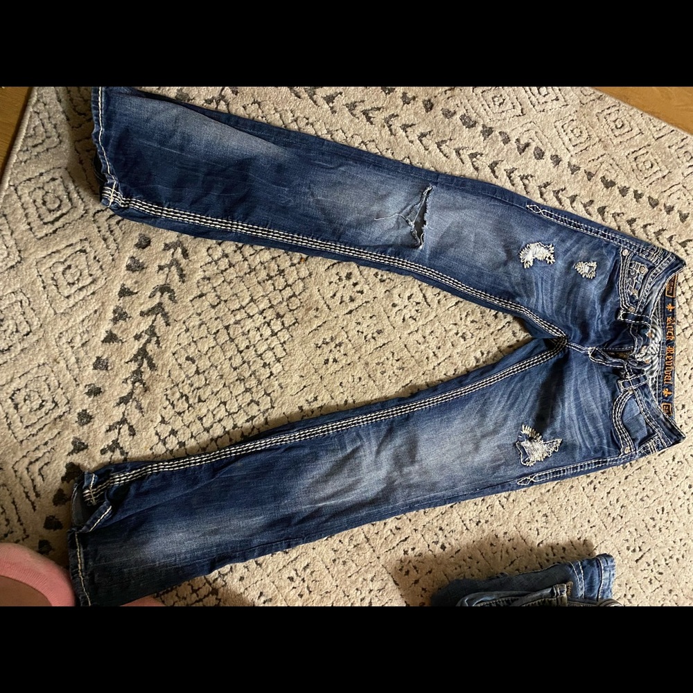 Rock Revival bling jeans Vivian easy boot size 25